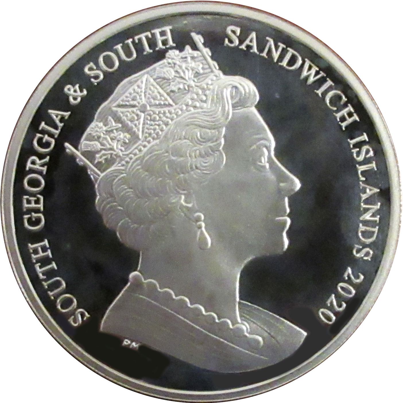 South Georgia and the South Sandwich Islands 2 Pounds - Elizabeth II Subpolar Zone obverse