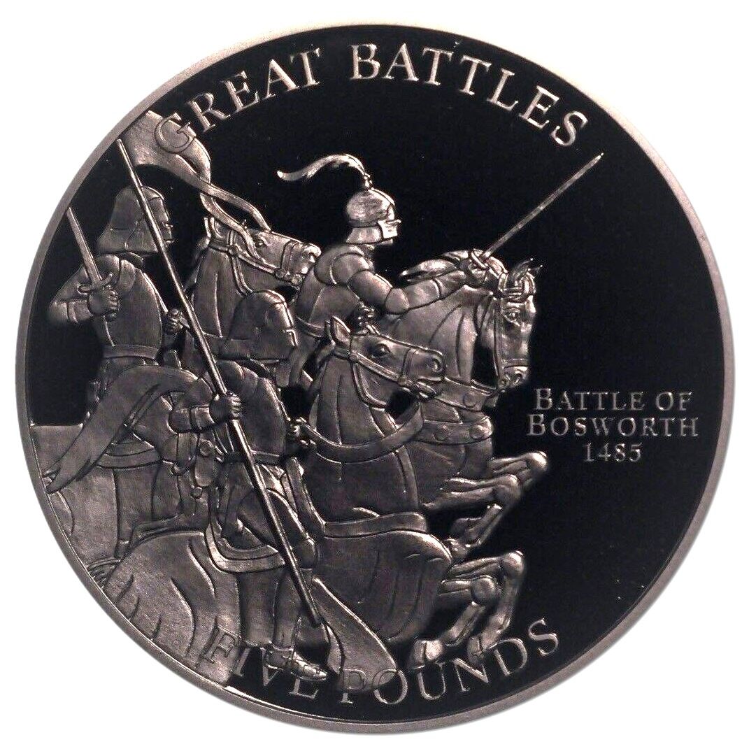 Jersey 5 Pounds - Elizabeth II Battle of Bosworth 1485