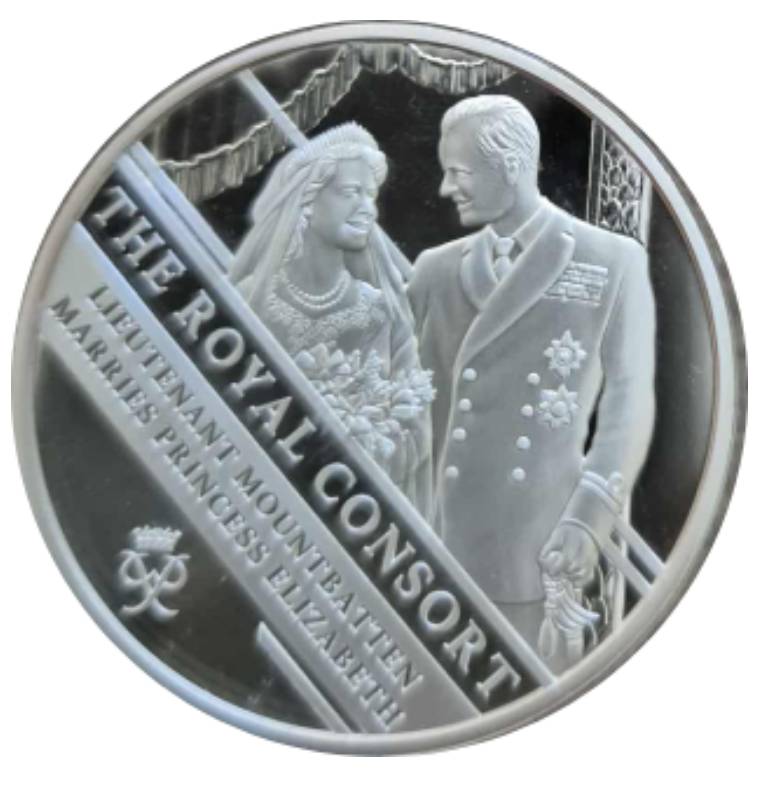 Ascension Island 1 Crown - Elizabeth II The Royal Consort