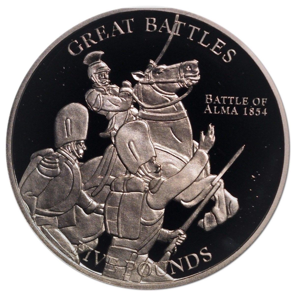 Jersey 5 Pounds - Elizabeth II Battle of Alma 1854