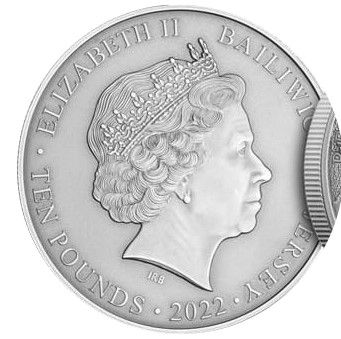 Jersey 10 Pounds - Elizabeth II Remembrance Poppy obverse