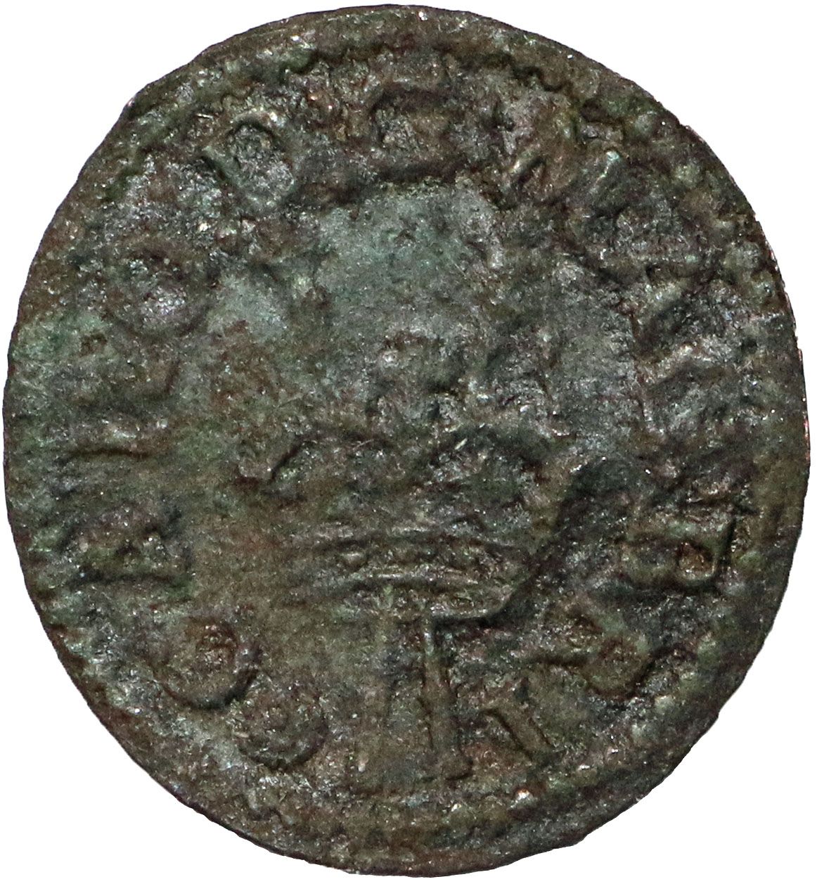 Ireland 1 Farthing - Charles I Richmond issue; type 12 obverse
