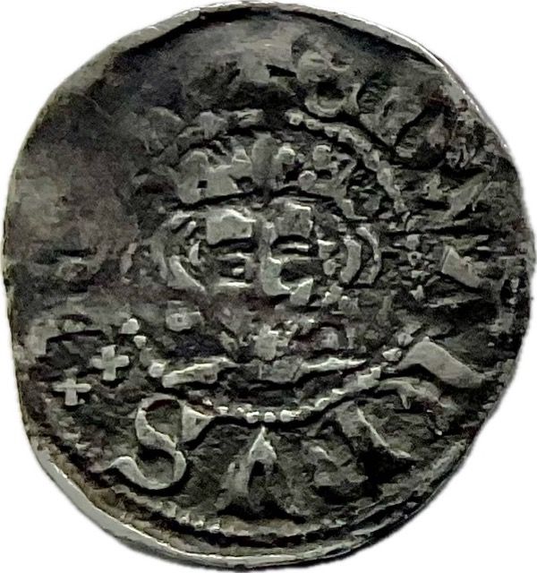 ½ Penny - Edward II London obverse