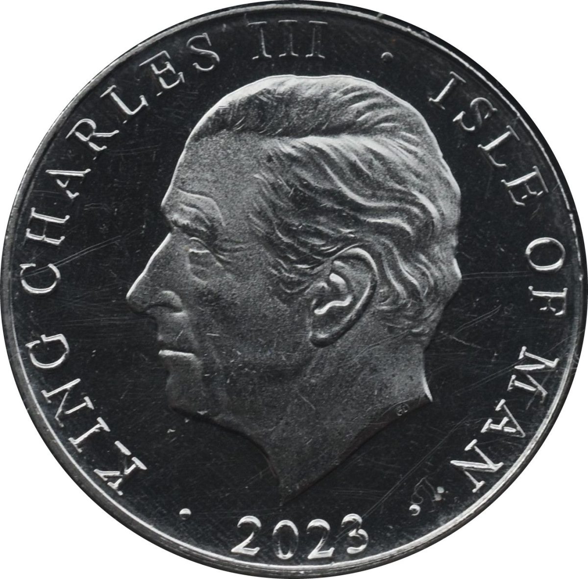 Isle of Man 10 Pence - Charles III North York Moors obverse