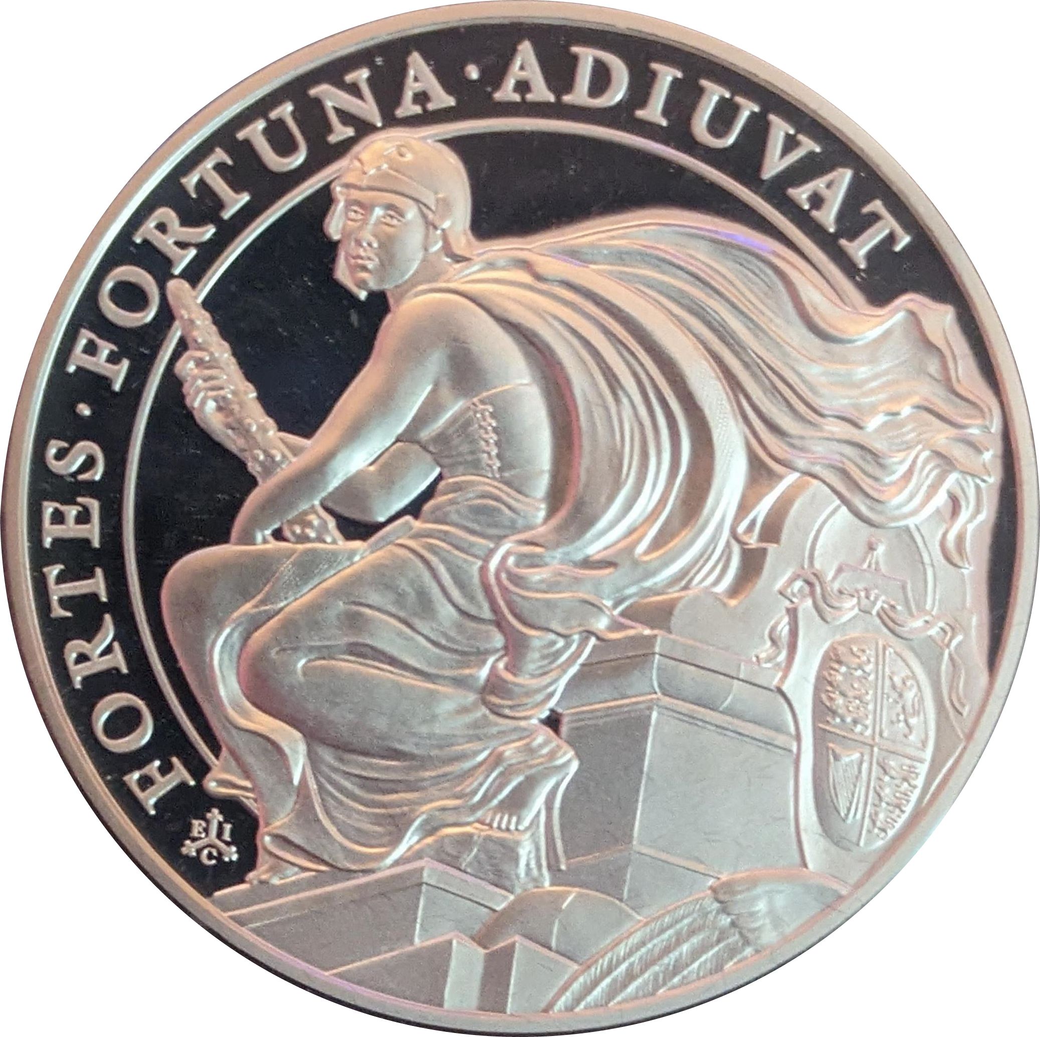 Saint Helena 1 Pound - Elizabeth II Courage