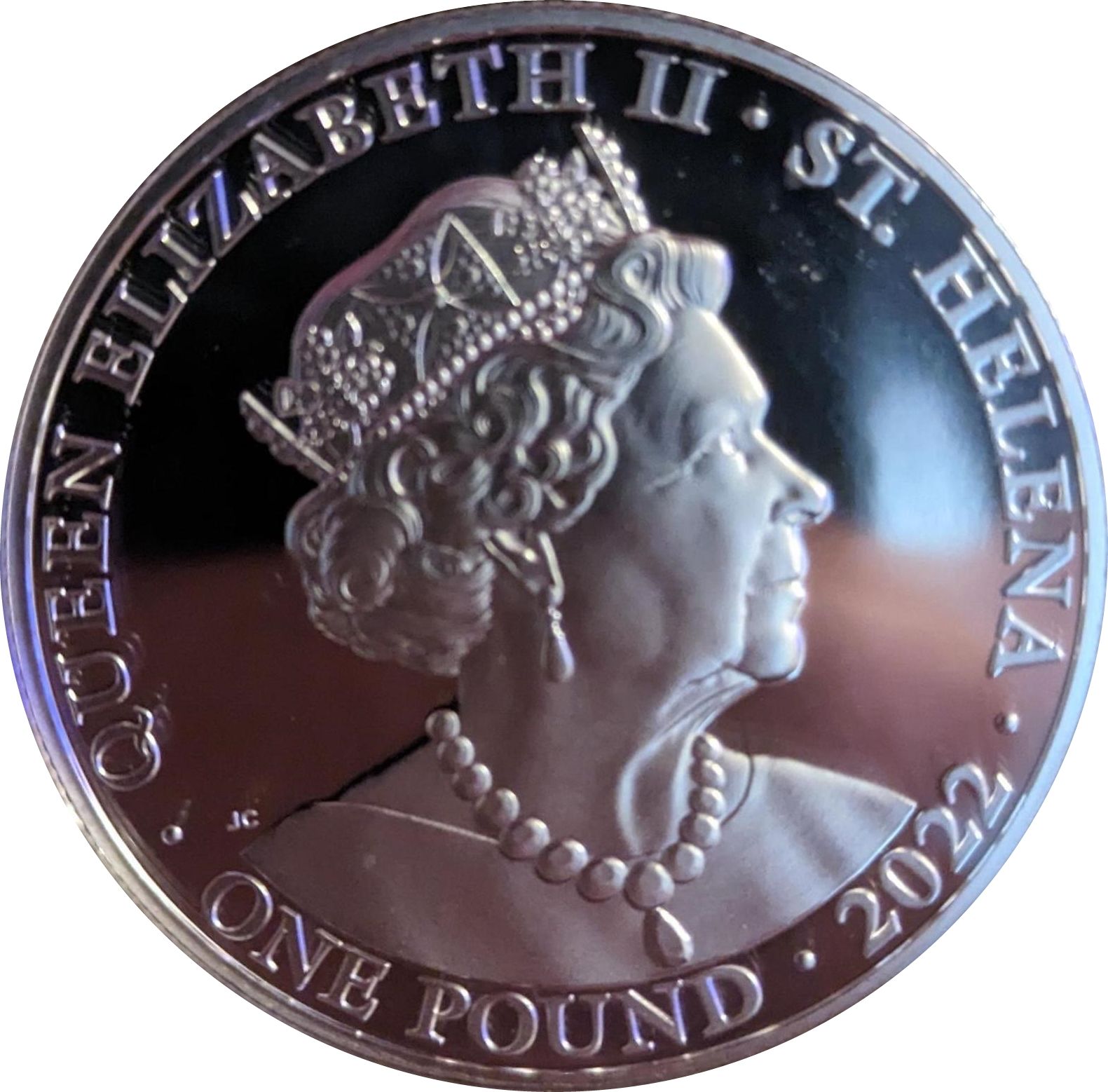 Saint Helena 1 Pound - Elizabeth II Charity obverse