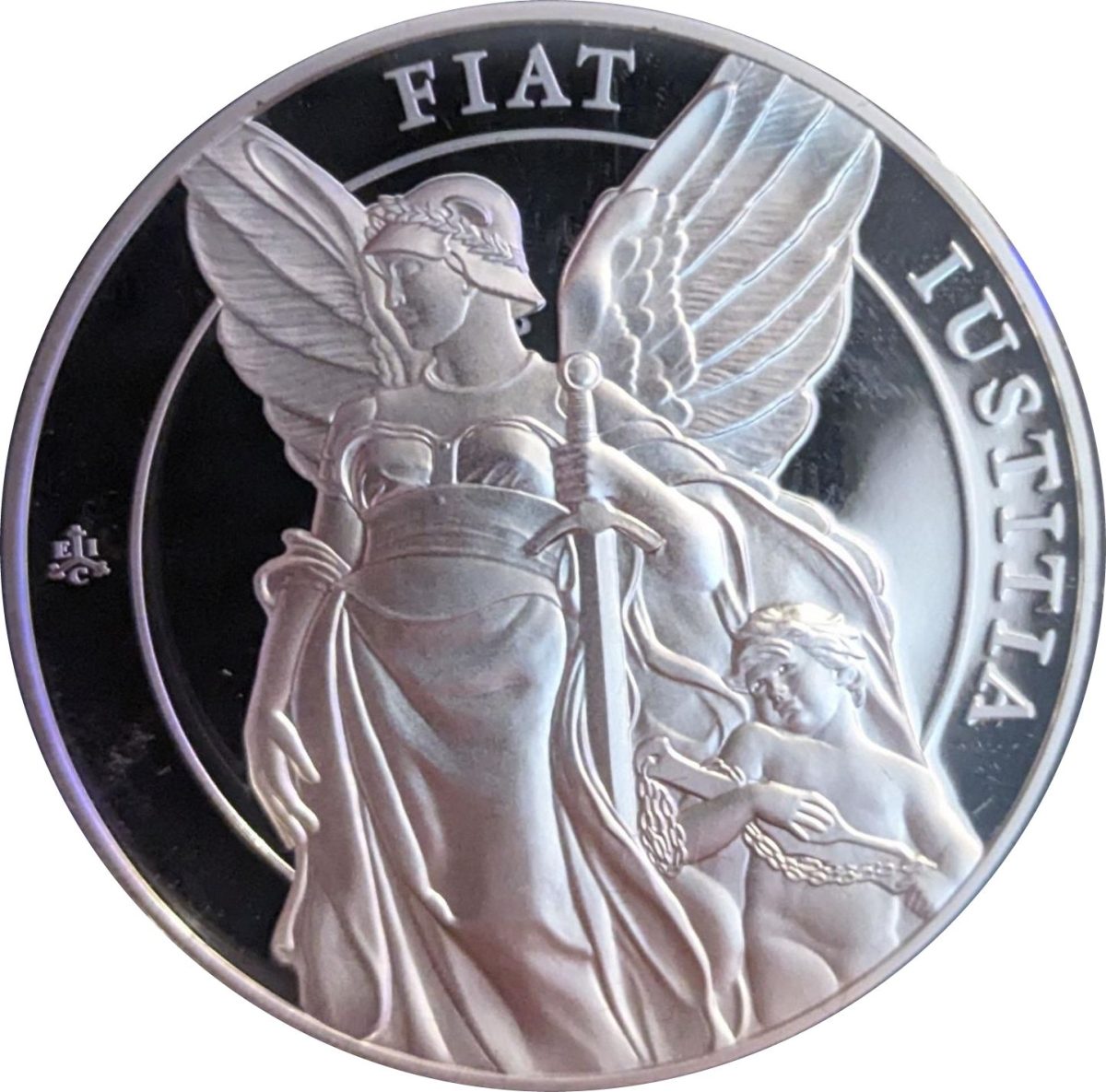 Saint Helena 1 Pound - Elizabeth II Justice reverse