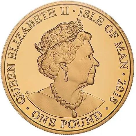 Isle of Man 1 Pound - Elizabeth II Centenary of the First World War obverse