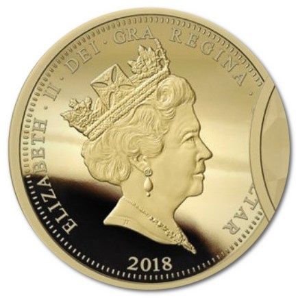 Gibraltar 5 Pounds - Elizabeth II Coronation Jubilee obverse