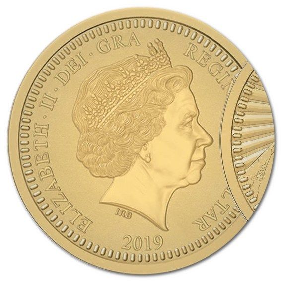 Gibraltar 50 Pounds - Elizabeth II Concorde 50th Anniversary obverse