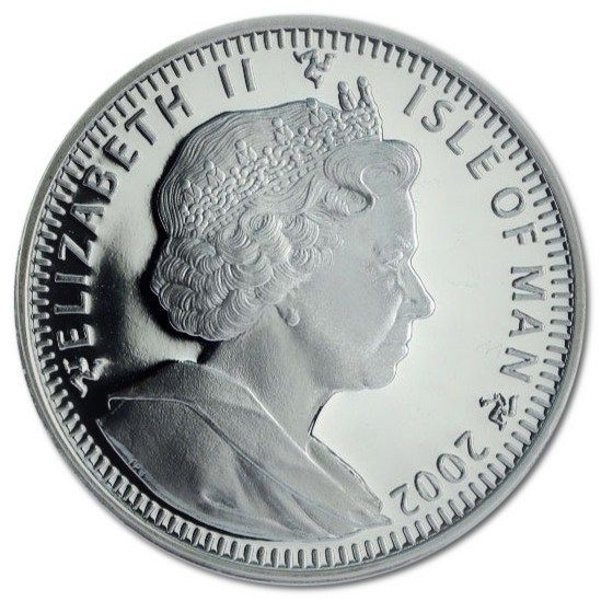 Isle of Man 1 Crown - Elizabeth II Polyjuice Potion; Silver Proof obverse