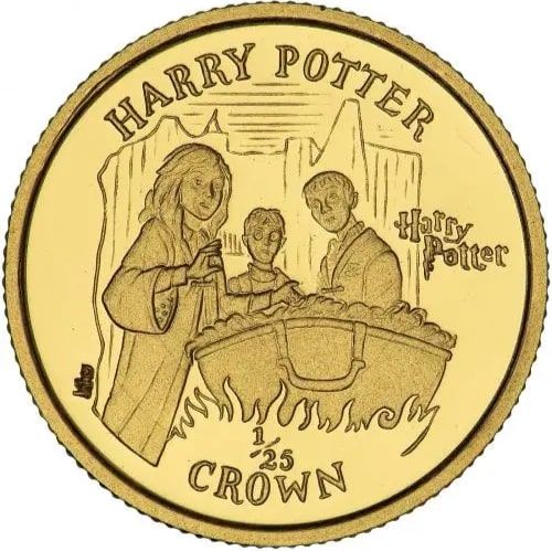 Isle of Man 1/25 Crown - Elizabeth II Polyjuice Potion