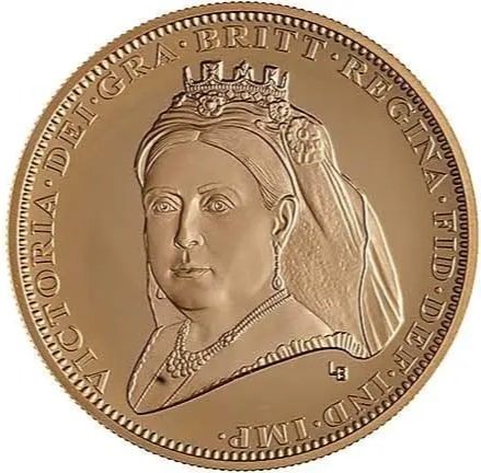 Isle of Man 5 Pounds - Elizabeth II Victoria - Jubilee Portrait; Veiled Proof