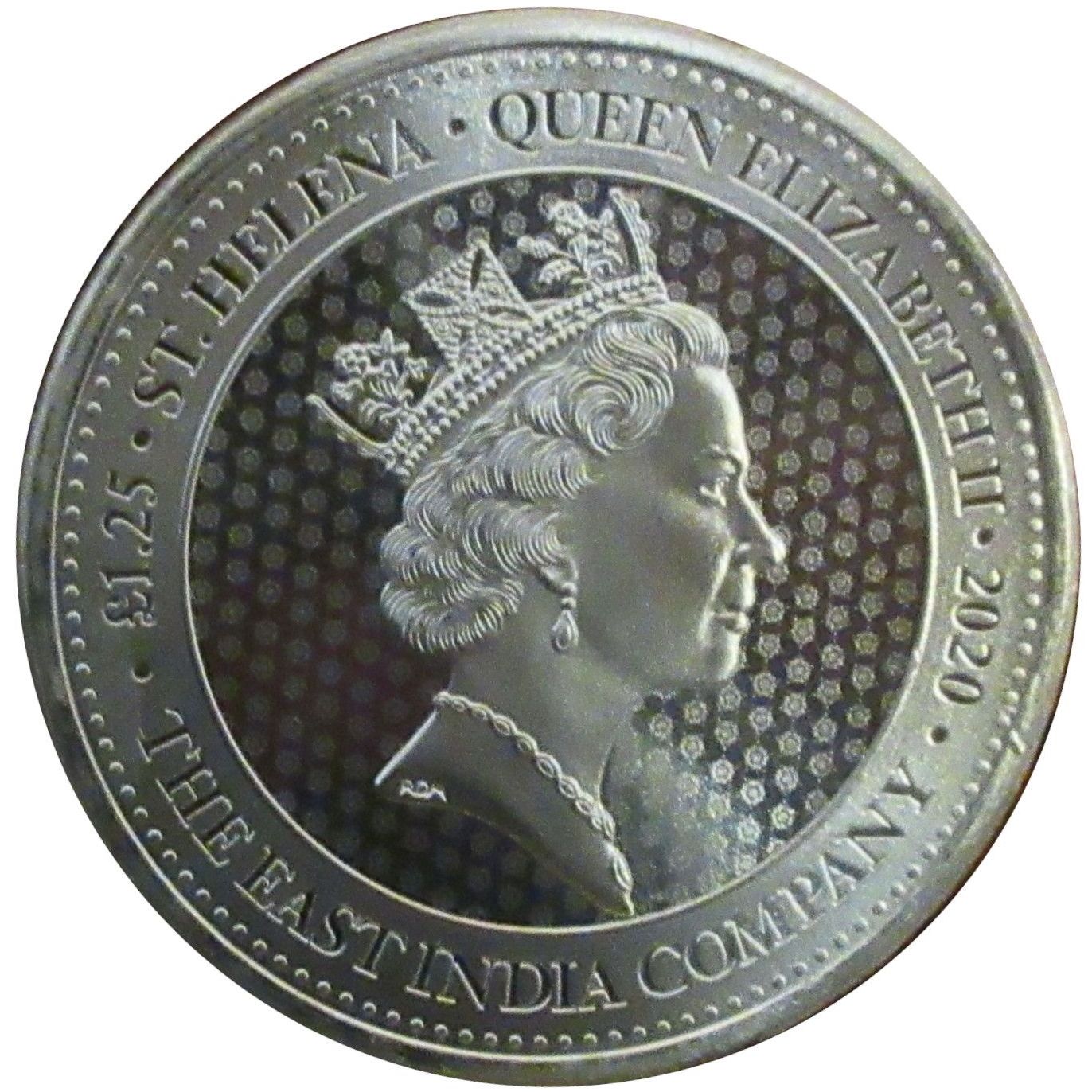 Saint Helena 1.25 Pound - Elizabeth II Sceptre Guinea obverse