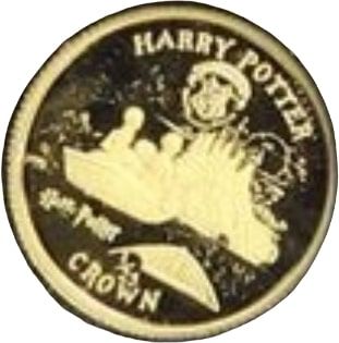 Isle of Man 1/25 Crown - Elizabeth II Journey to Hogwarts