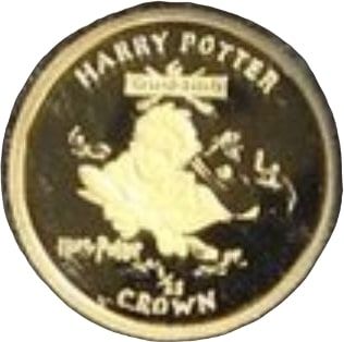 Isle of Man 1/25 Crown - Elizabeth II First Quidditch Match