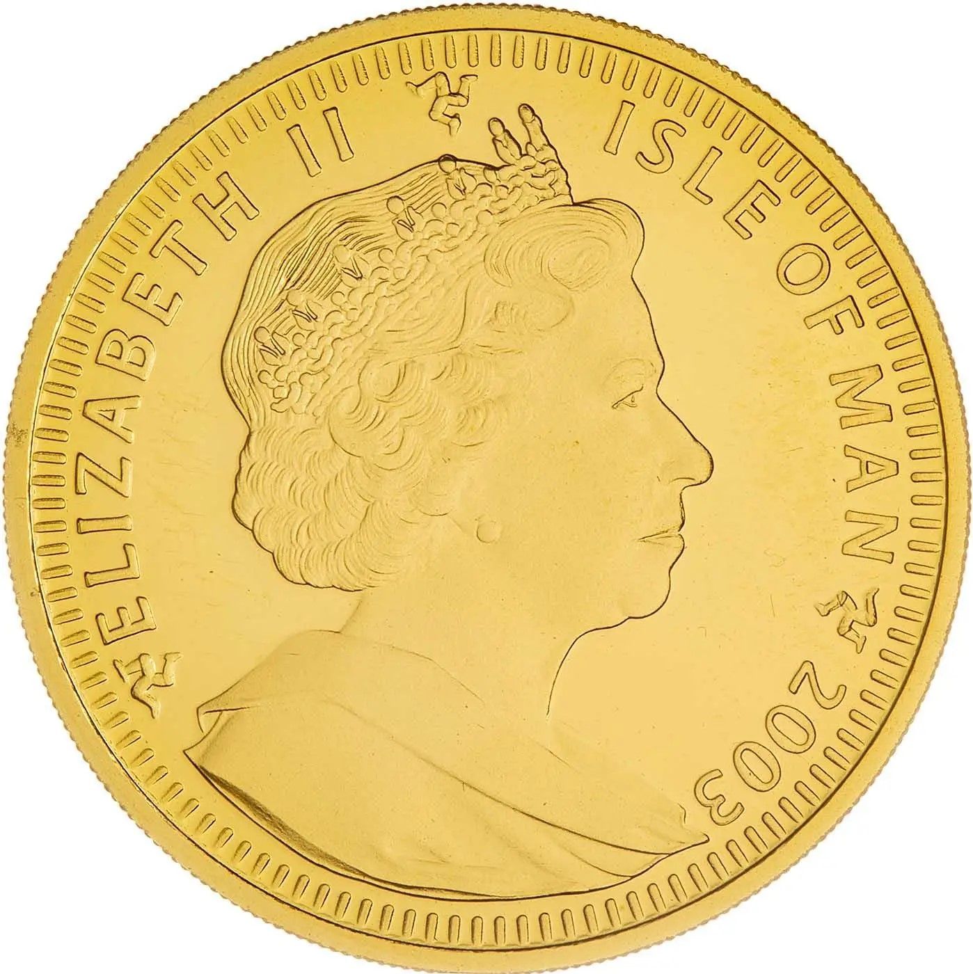 Isle of Man 1 Crown - Elizabeth II Elizabeth I obverse