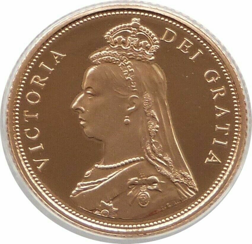 Gibraltar ½ Sovereign - Elizabeth II Queen Victoria