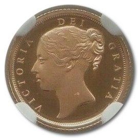 Gibraltar ¼ Sovereign - Elizabeth II Queen Victoria