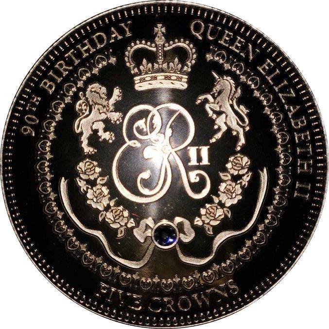 Tristan da Cunha 5 Crowns - Elizabeth II Birth of Queen Elizabeth II