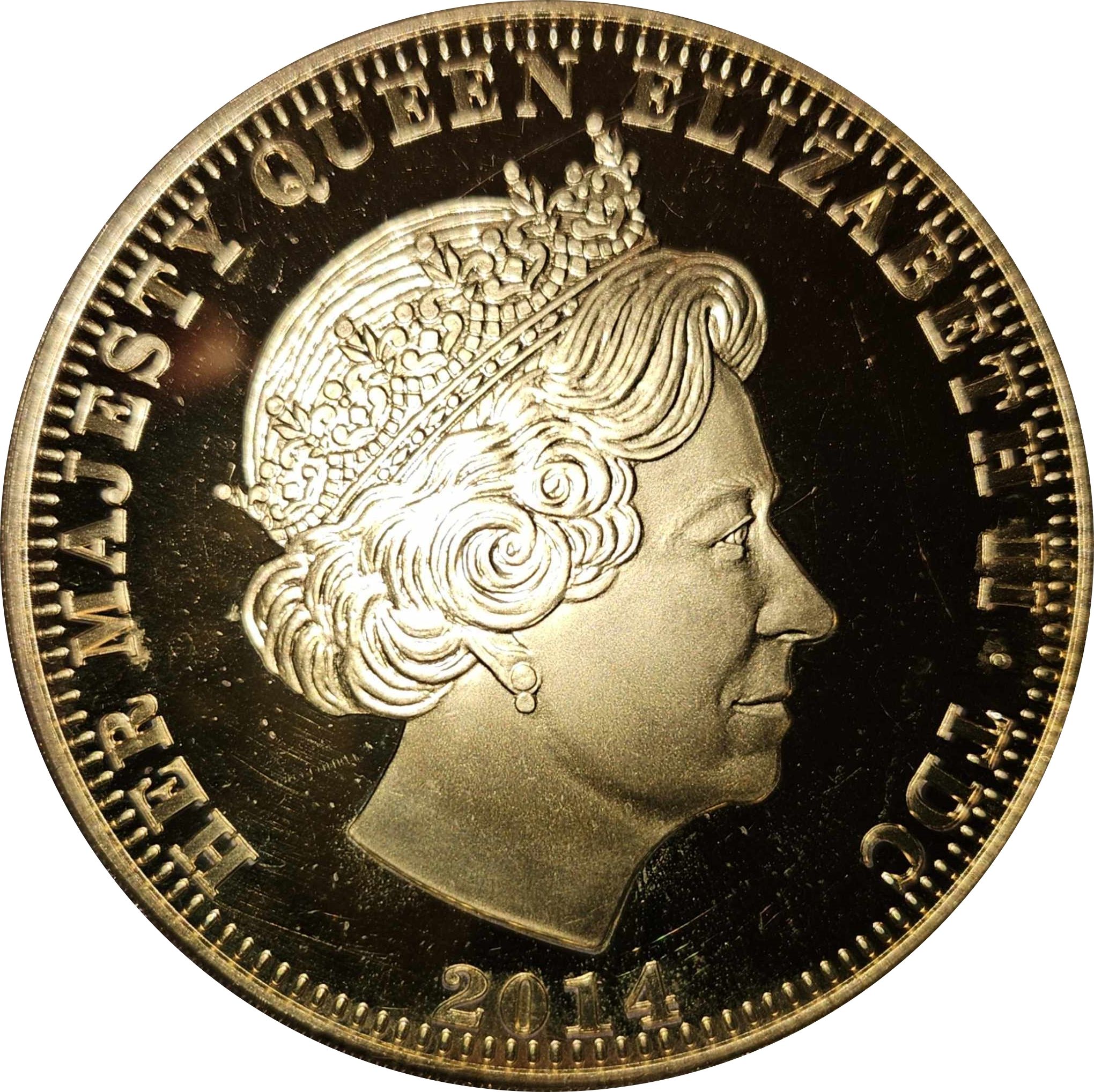 Tristan da Cunha 5 Crowns - Elizabeth II Prince George obverse
