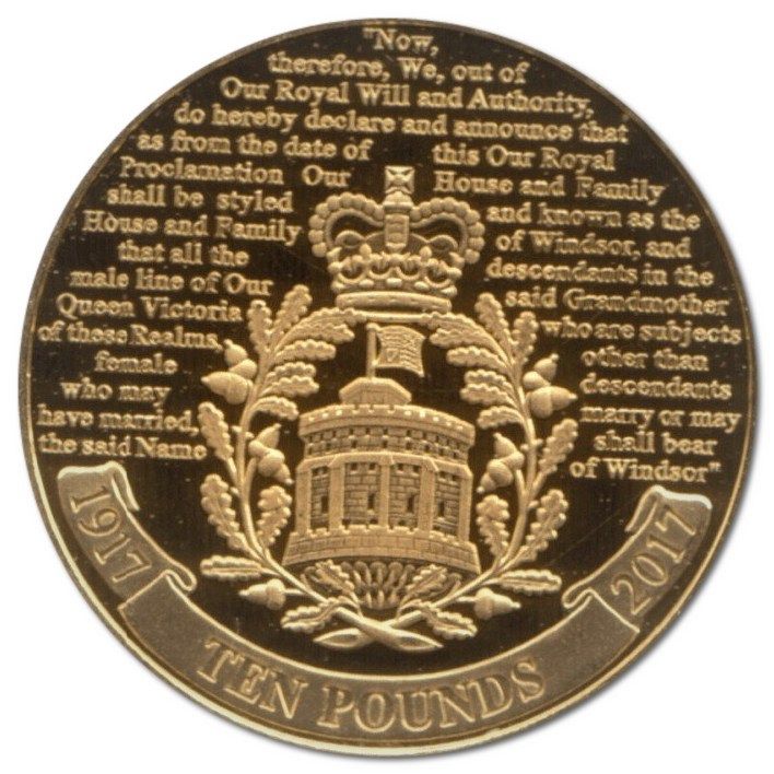 Gibraltar 10 Pounds - Elizabeth II House of Windsor