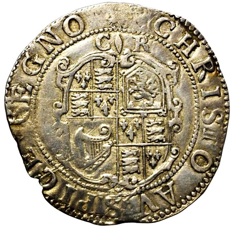 1 Shilling - Charles I Group C; 3rd bust, type 2a