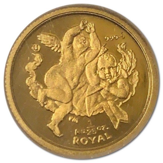 Gibraltar 1/25 Royal - Elizabeth II Two Cherubs