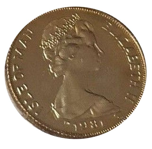 Isle of Man 1 Crown - Elizabeth II Louis Braille; Gold Proof 9ct obverse