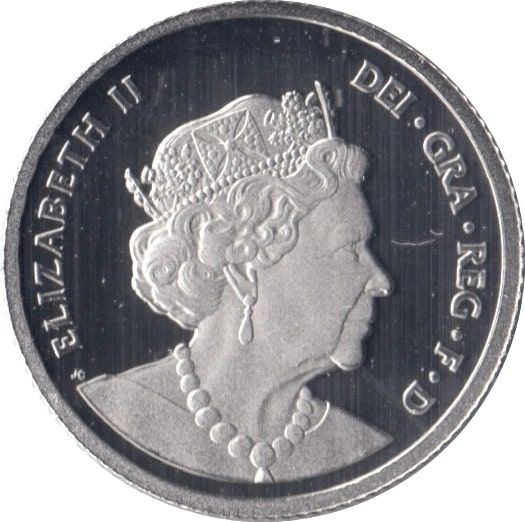 Gibraltar 1 Sovereign - Elizabeth II Platinium Jubilee - 5th Portrait