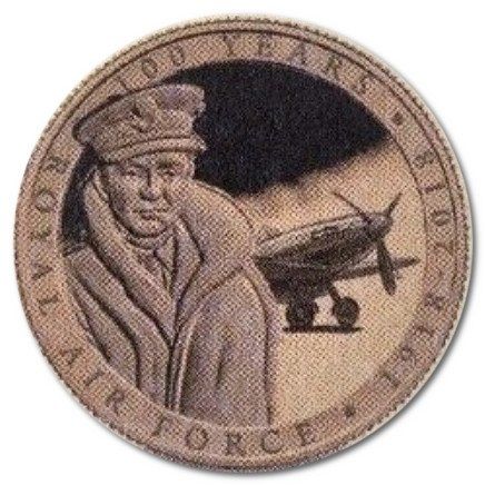 Gibraltar ½ Sovereign - Elizabeth II RAF Centenary