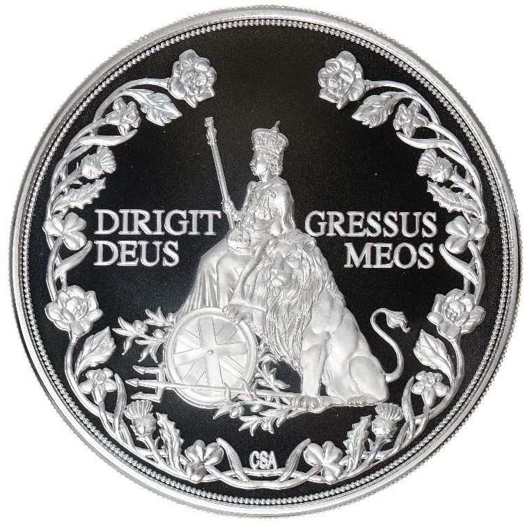 Gibraltar 10 Pounds - Elizabeth II Elizabeth II and the Lion