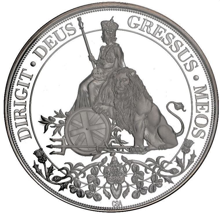 Gibraltar 100 Pounds - Elizabeth II Elizabeth II and the Lion