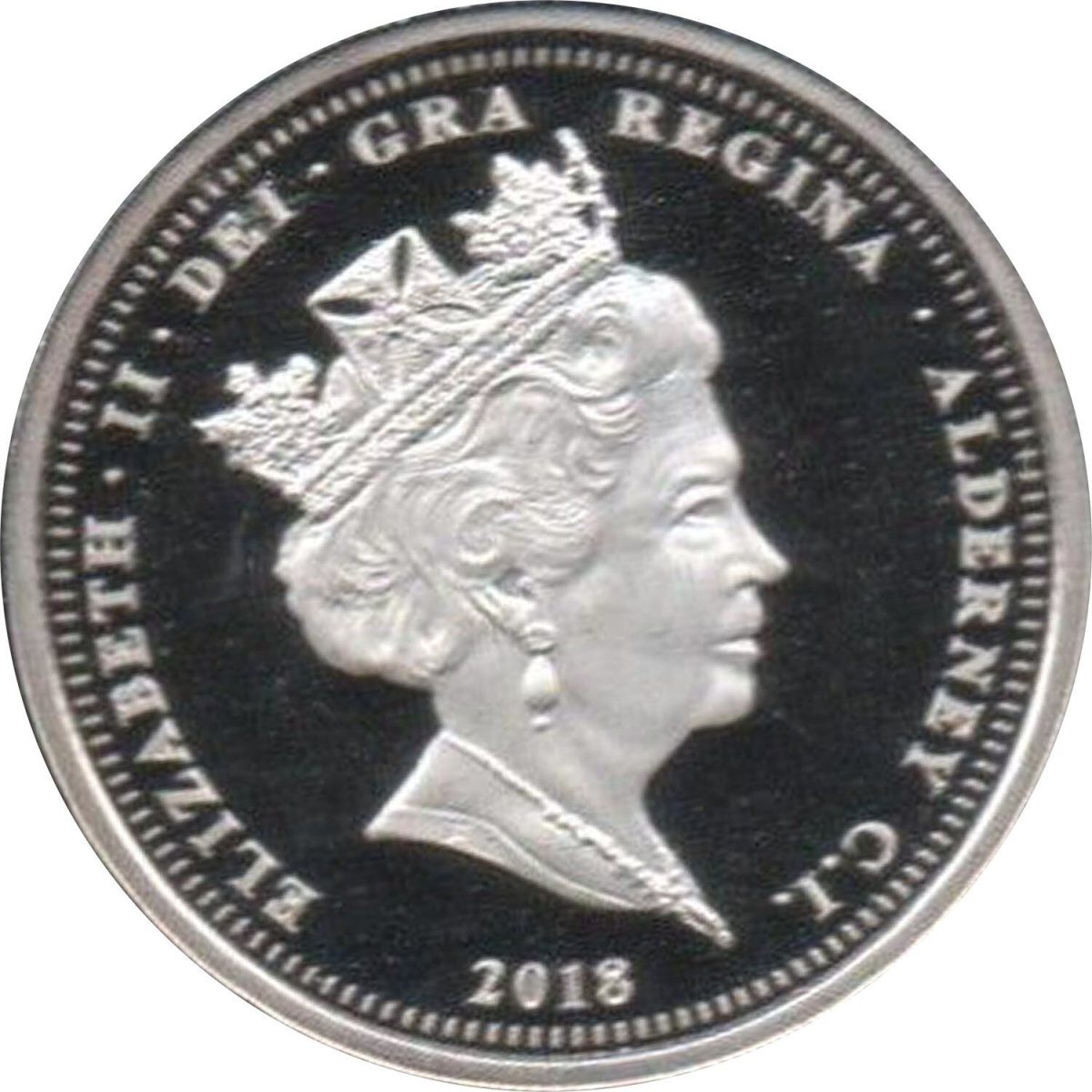 Alderney 1 Pound - Elizabeth II Dambusters