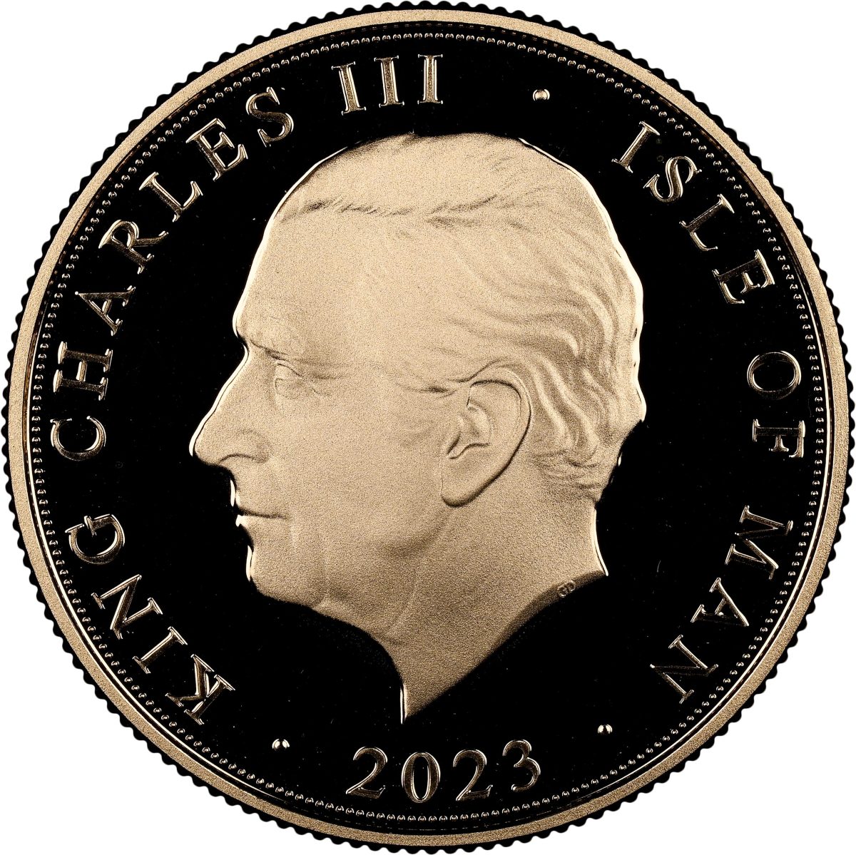 Isle of Man 2 Sovereigns - Charles III Coronation; Gold Proof obverse