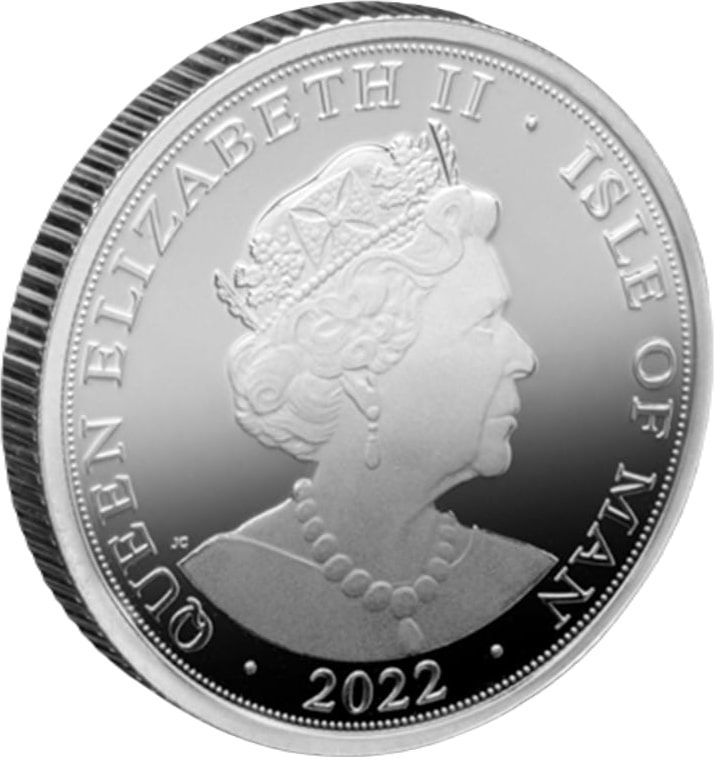 Isle of Man 1 Sovereign - Elizabeth II Royal British Legion; Silver Proof obverse