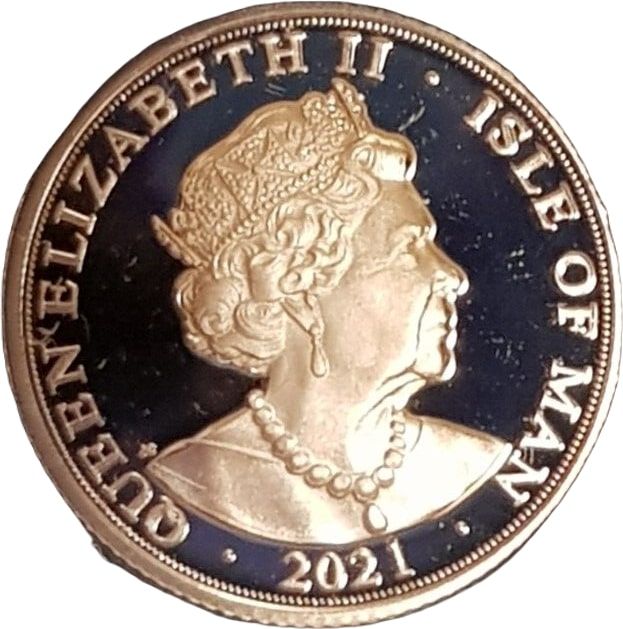 Isle of Man 1 Sovereign - Elizabeth II Queen Birthday obverse