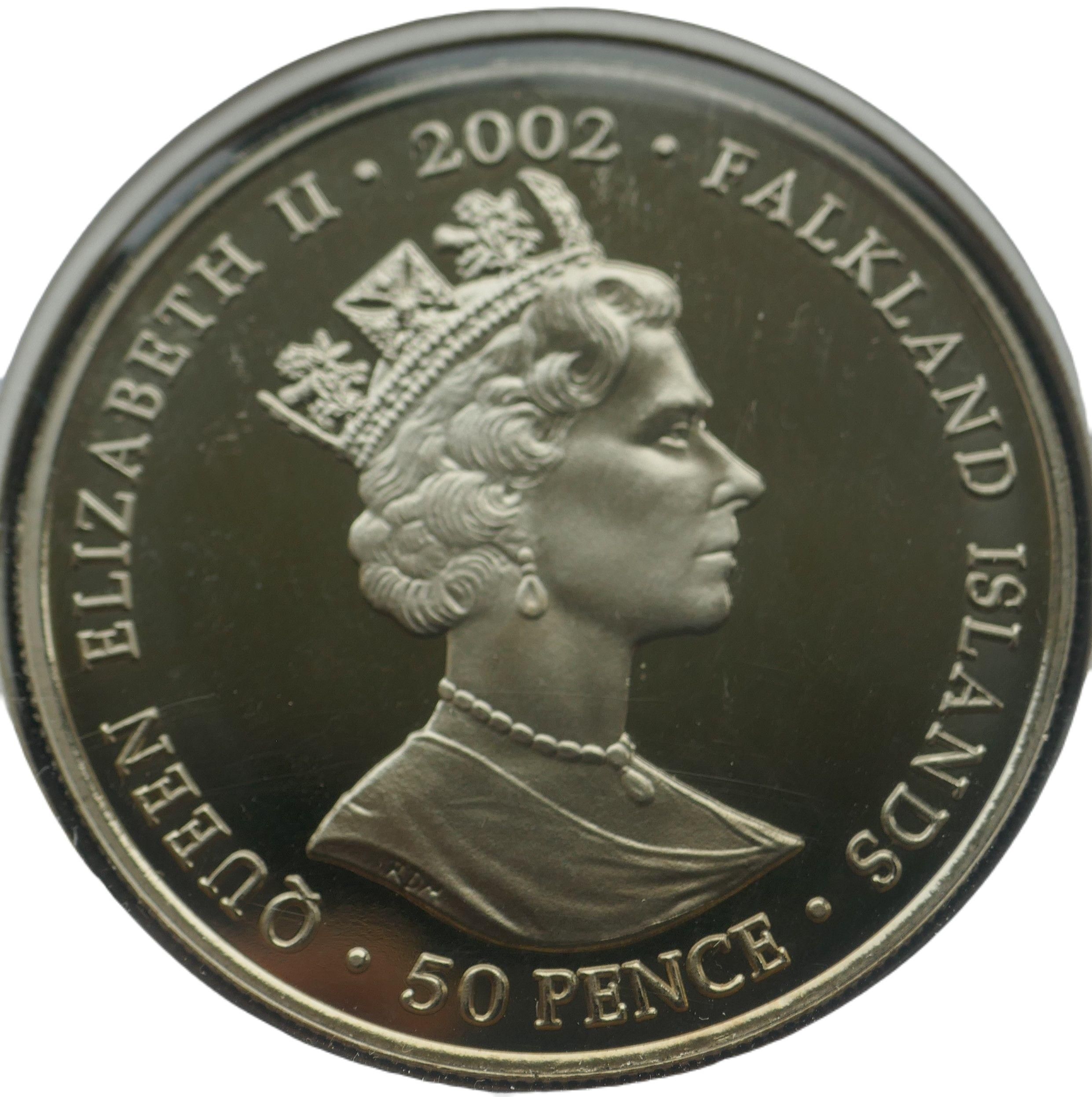 Falkland Islands 50 Pence - Elizabeth II Royal family obverse