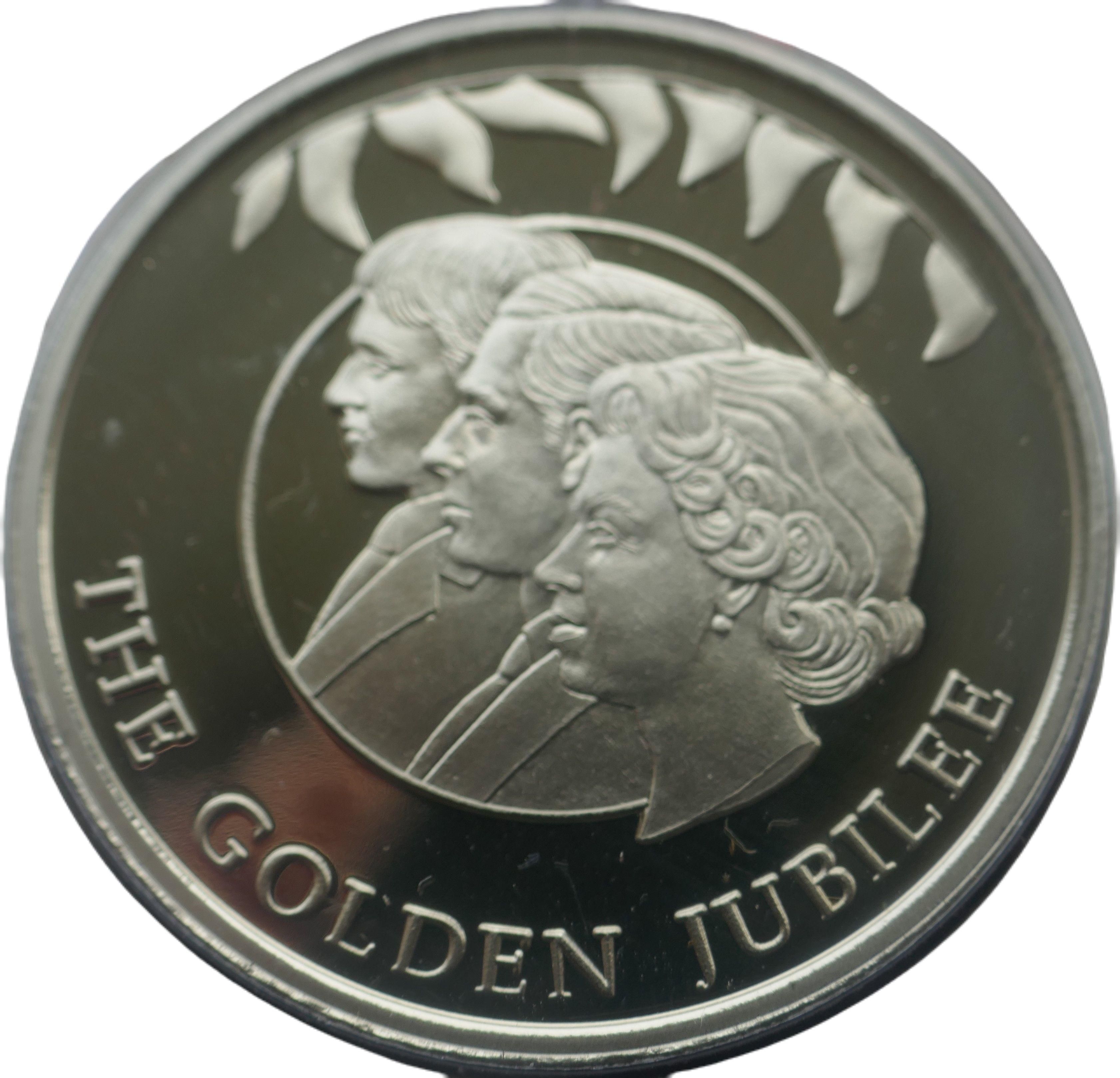Falkland Islands 50 Pence - Elizabeth II Royal family reverse