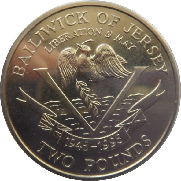 Jersey 2 Pounds - Elizabeth II Liberation