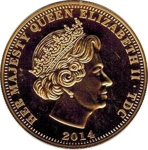 Tristan da Cunha 1 Crown - Elizabeth II Christmas Message obverse