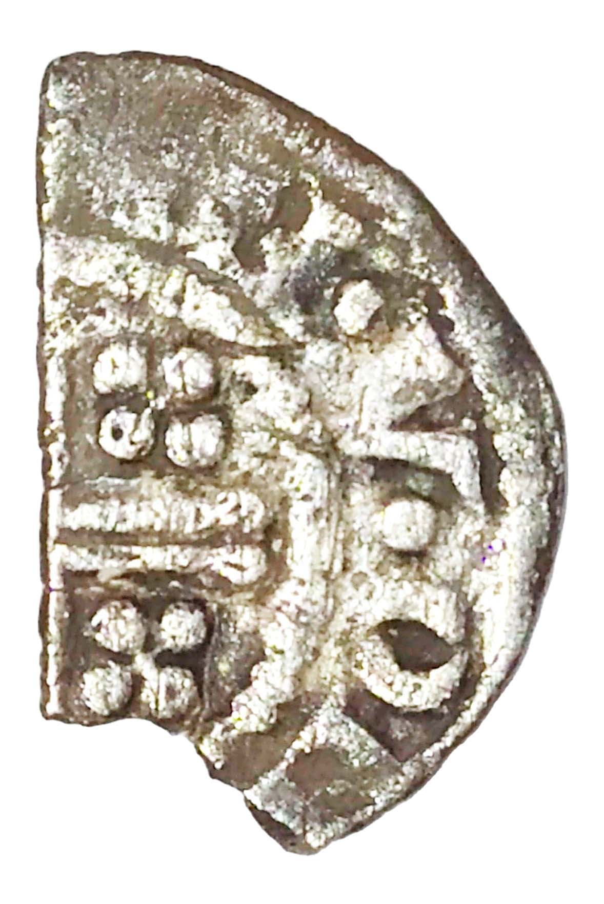½ Penny - John Short Cross type; class 5c