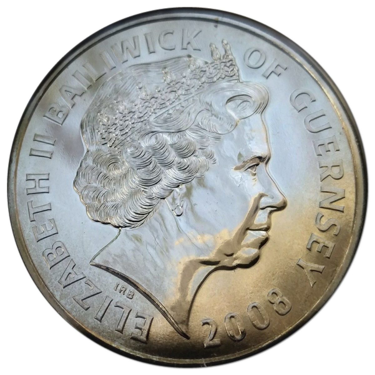 Guernsey 5 Pounds - Elizabeth II Gulf War obverse