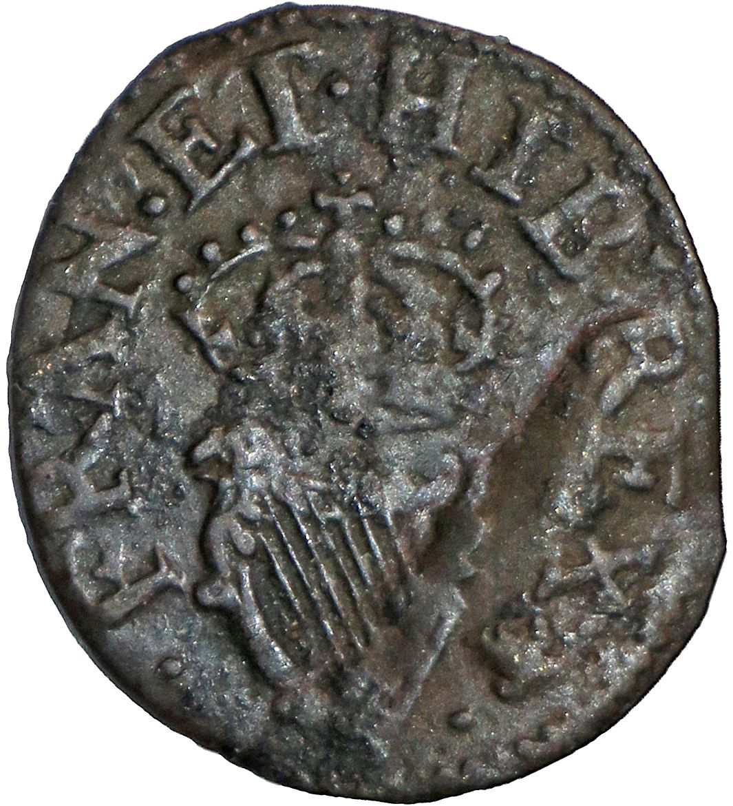 Ireland 1 Farthing - Charles I Maltravers issue; type 4
