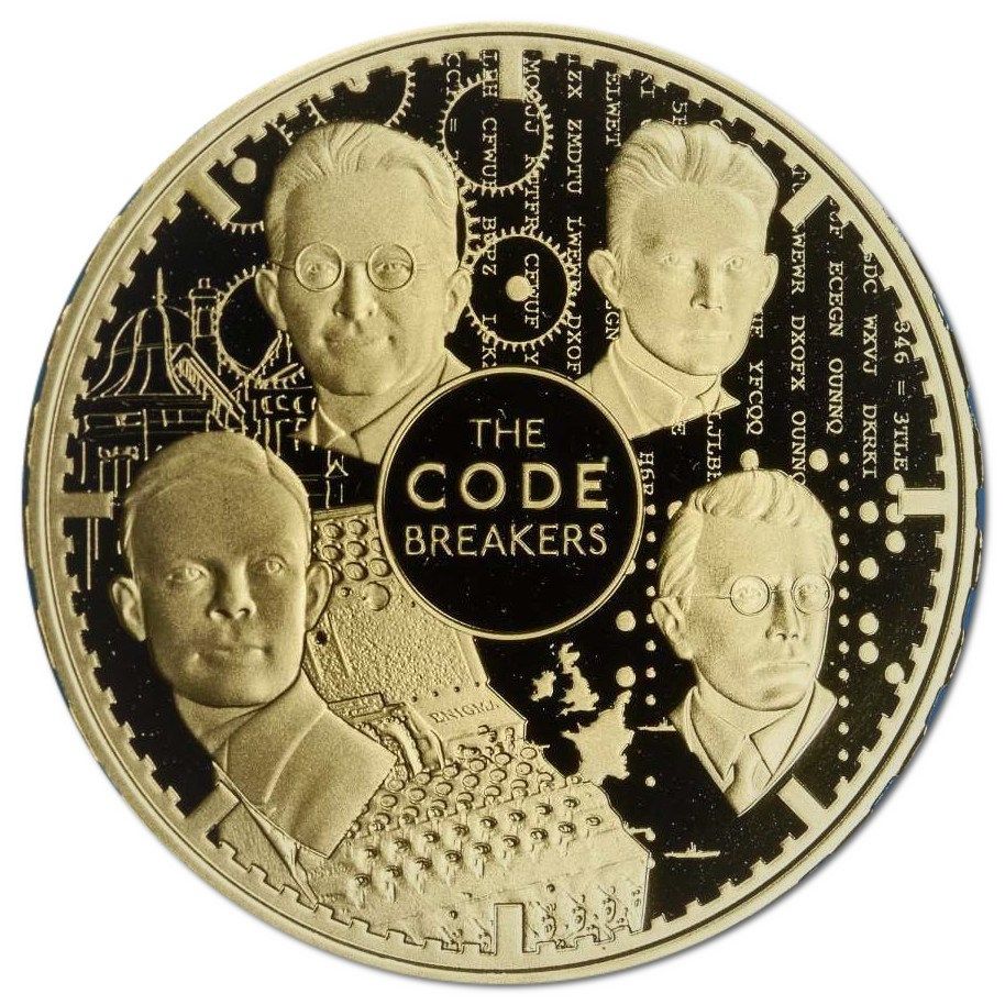 Gibraltar 5 Pounds Enigma Code Breakers
