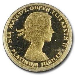 Gibraltar 1/25 Crown - Elizabeth II Platinum Jubilee