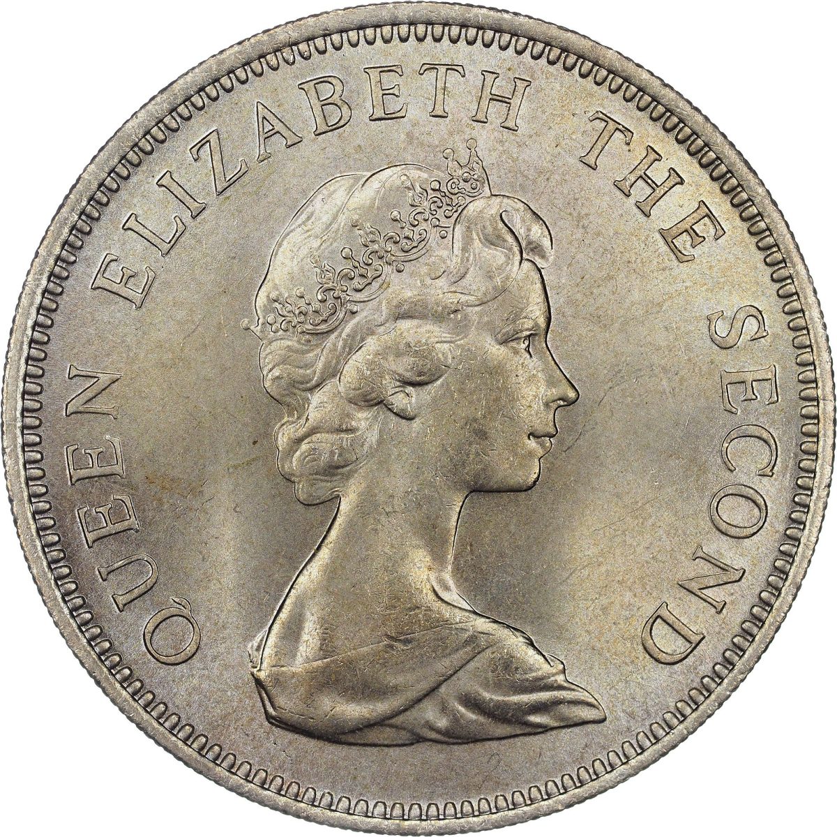 Jersey 10 New Pence - Elizabeth II 2nd portrait obverse