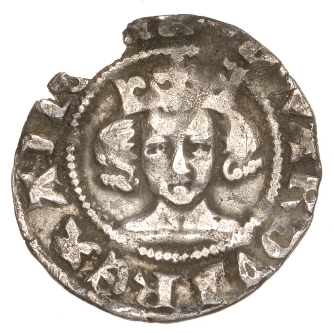 1 Penny - Edward III 4th coinage; Pre-treaty period obverse