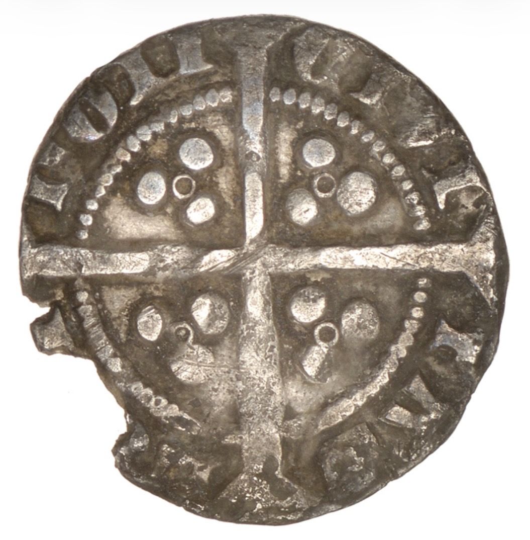 1 Penny - Edward III 4th coinage; Pre-treaty period