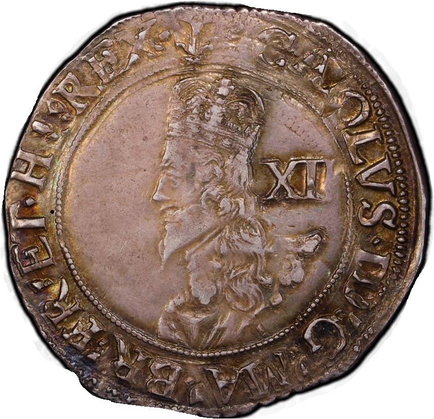 1 Shilling - Charles I Group E; 5th ‘Aberystwyth’ bust obverse